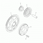 FJR1300A FJR13AFC/FJR13AF Стартер
