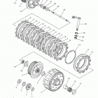 WR250F WR250FF Сцепление