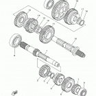 V STAR 650 CUSTOM XVS65FB/XVS65FCB Трансмиссия