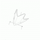 SR VIPER L TX LE SR10LLGW/SR10LLGL Стекло ветровое