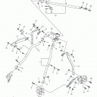 SR VIPER L TX SE SR10LSGL/SR10LSGR Кронштейн крепления (паук рулевой)