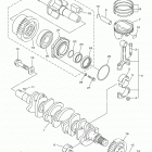 APEX XTX 1.75 RX10XT75GS Коленчатый вал и Поршень