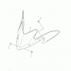 SR VIPER L TX SE SR10LSGL/SR10LSGR Стекло ветровое