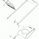 SR VIPER L TX DX SR10LDGR/SR10LDGB Бампер, Багажник. Брызговик