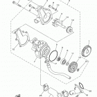 RAPTOR 700 YFM70RSBGL Водяной насос