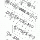 YFZ450R YFZ450RFL Трансмиссия