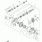 KODIAK 700 4WD HUNTER YFM70KDHGH Передний дифференциал