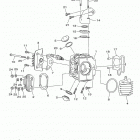RAPTOR 90 YFM09RYXGL Головка цилиндра