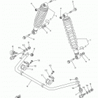 GRIZZLY EPS 4WD HUNTER YFM70GPHGH Задняя подвеска