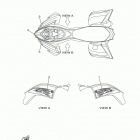 RAPTOR 700 YFM70RSBGL Наклейки