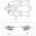 RAPTOR 90 YFM09RYXGL Наклейки
