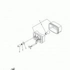 KODIAK 700 4WD HUNTER YFM70KDHGH Фонарь