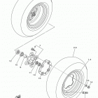 RAPTOR 700 YFM70RSBGL Переднее колесо