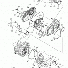 KODIAK 700 4WD HUNTER YFM70KDHGH Крышка картера двигателя