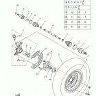 GRIZZLY EPS 4WD HUNTER YFM70GPHGH Переднее колесо
