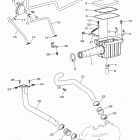 RAPTOR 90 YFM09RYXGL Впускная система