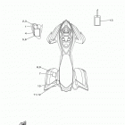 RAPTOR 700 YFM700RFL Наклейки 1