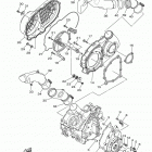 GRIZZLY 700 EPS HUNTER YFM700PHFH Крышка картера двигателя
