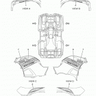GRIZZLY 700 EPS SE YFM700PSFS Наклейки