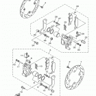 GRIZZLY 700 EPS HUNTER YFM700PHFH Задний суппорт