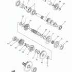 GRIZZLY 700 EPS HUNTER YFM700PHFH Трансмиссия