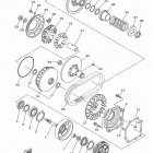 GRIZZLY 700 EPS HUNTER YFM700PHFH Сцепление