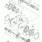 VIKING EPS HUNTER YXM700PHFH Сцепление
