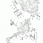 VIKING EPS HUNTER YXM700PHFH Масляный насос