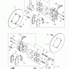 VIKING EPS HUNTER YXM700PHFH Передний суппорт