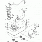 WOLVERINE HUNTER YXE70WDBGH Топливный бак