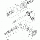 WOLVERINE HUNTER YXE70WDBGH Промежуточный ведущий вал