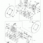 VIKING VI EPS HUNTER YXC700PHFH Задний суппорт