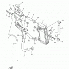 YZ125G YZ125G2 Радиатор и Патрубки