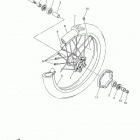 WR25R WR25RG/WR25RGC Переднее колесо