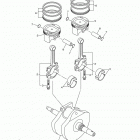 BOLT C SPEC XVS95CRFCG/XVS95CRFG/XVS95CRFCS/XVS95CRFS Коленчатый вал и Поршень