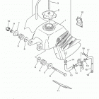 PW50 PW50G2 Топливный бак