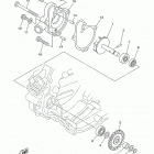 YZ125G YZ125G2 Водяной насос
