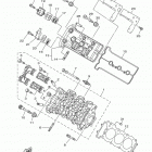 FZ09 FZ09GCL/FZ09GL/FZ09GCB/FZ09GB Головка цилиндра
