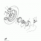 PW50 PW50G2 Заднее колесо