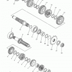 YZ250F YZ250FG Трансмиссия