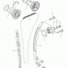 YZ250F YZ250FG Цепь механизма газораспределения