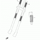 YZ125G YZ125G2 Дополнение к вилке