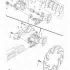WR25R WR25RG/WR25RGC Задний суппорт