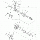 YZ250F YZ250FG Стартер