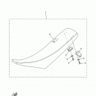 YZ125G YZ125G2 Сидение