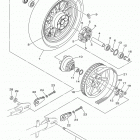 BOLT C SPEC XVS95CRFCG/XVS95CRFG/XVS95CRFCS/XVS95CRFS Заднее колесо