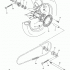 WR25R WR25RG/WR25RGC Заднее колесо