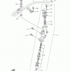 YZ125G YZ125G2 Задний торм цилиндр