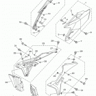 YZ450F YZ450FGL Боковая панель