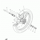 YZ125G YZ125G2 Переднее колесо